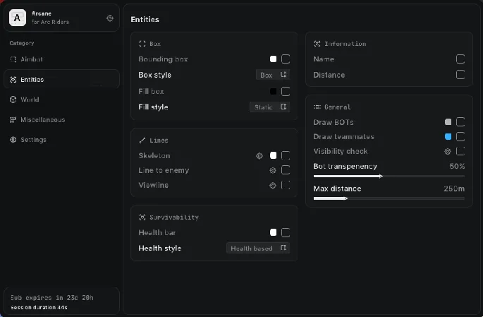 ARCANE preview